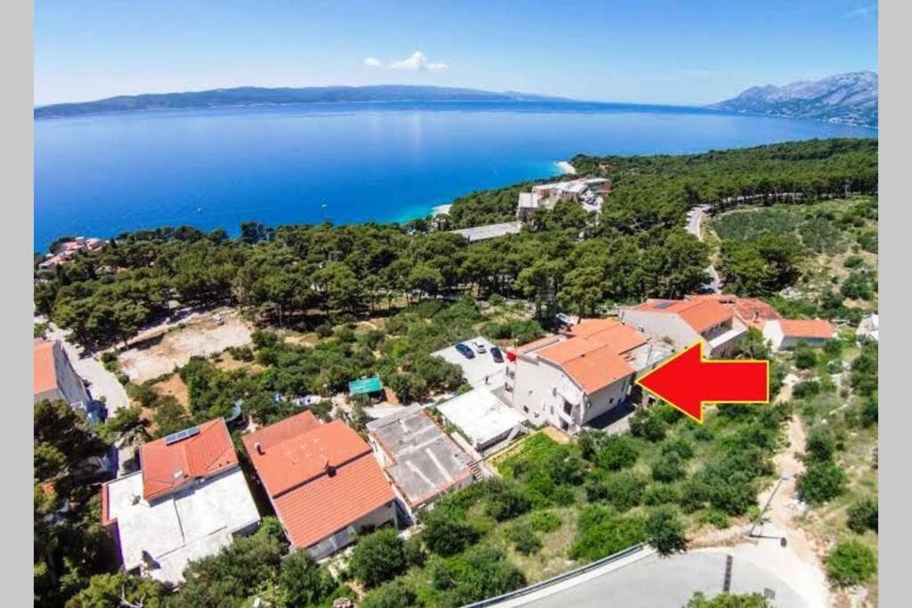 Studio Ground Floor With Terace Brela Εξωτερικό φωτογραφία